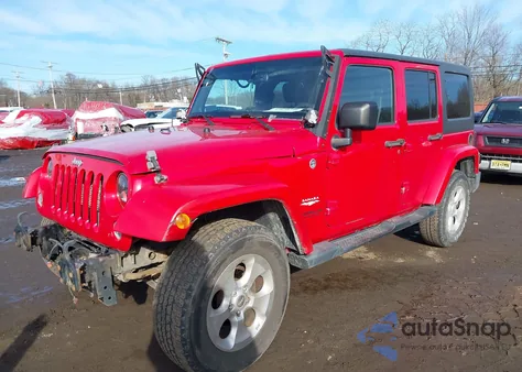 2014 Jeep Wrangler Unlimited Sahara from USA, damaged, VIN 1C4BJWEGXEL126676